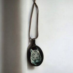 Tiger Pendant Necklace